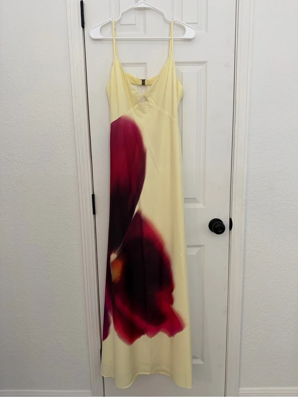 NWT Abercrombie & Fitch Julia Slip Cutout Maxi Dress